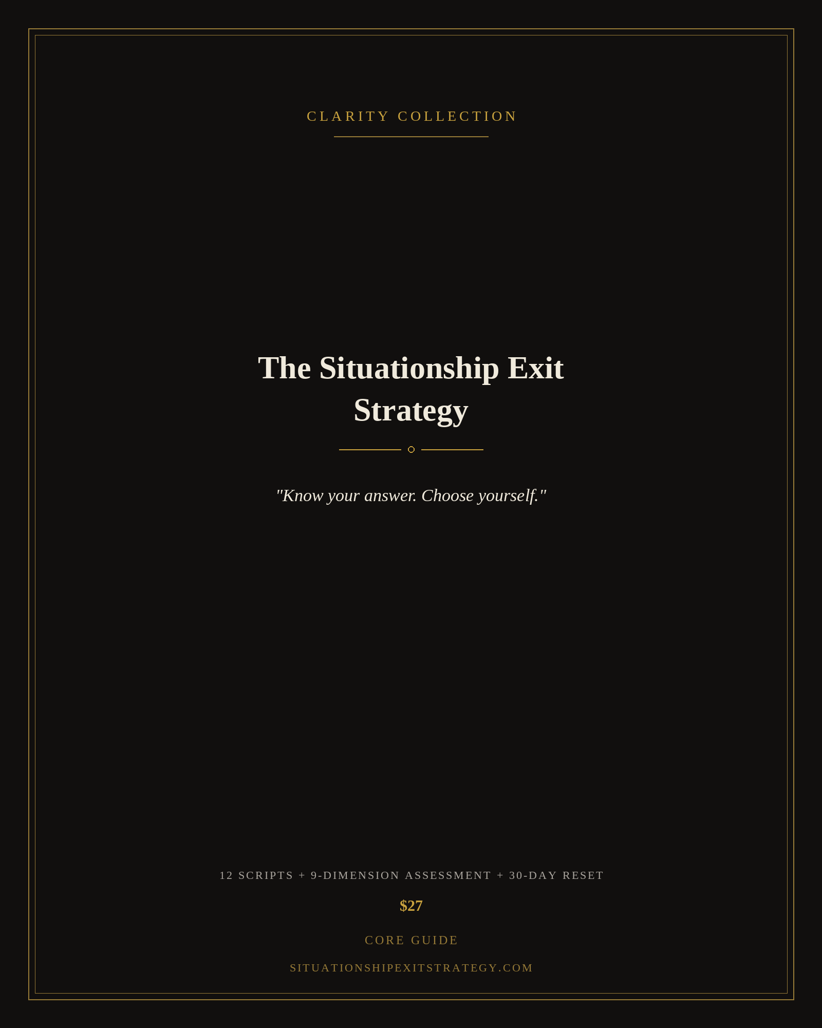How to Leave a Situationship — Step-by-Step Exit Guide (Digital Download)